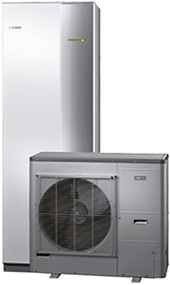 Изображение: Воздух/вода тепловые насосы/Комплекты NIBE™ SPLIT/Комплект 2