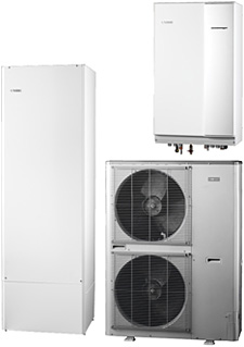 Изображение: Воздух/вода тепловые насосы/Комплекты NIBE™ SPLIT/Комплект 4