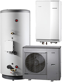 Изображение: Воздух/вода тепловые насосы/Комплекты NIBE™ SPLIT/Комплект 3